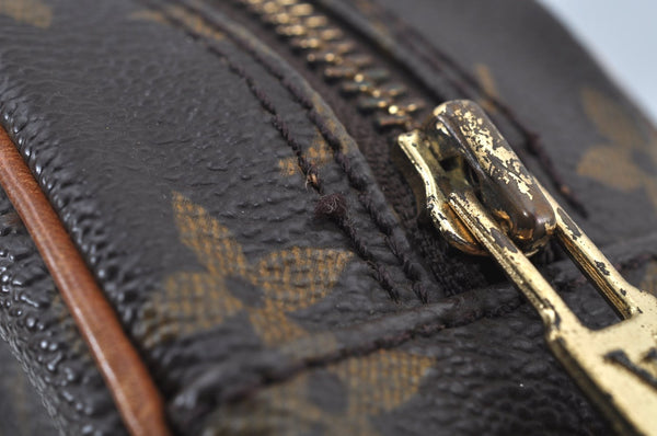 Authentic Louis Vuitton Monogram Senlis Shoulder Cross Bag M51222 Junk K9165