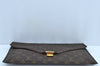 Authentic Louis Vuitton Monogram Poche Plate Documents Case M53522 LV K9167