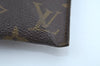 Authentic Louis Vuitton Monogram Poche Plate Documents Case M53522 LV K9167