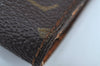 Authentic Louis Vuitton Monogram Poche Plate Documents Case M53522 LV K9167