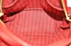 Authentic Louis Vuitton Monogram Empreinte Sorbonne Backpack Red M44015 LV K9176