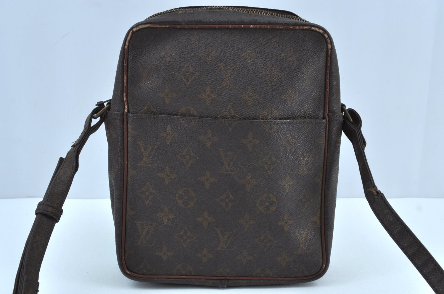 Auth Louis Vuitton Monogram Petit Marceau Shoulder Cross Bag Old Model LV K9187