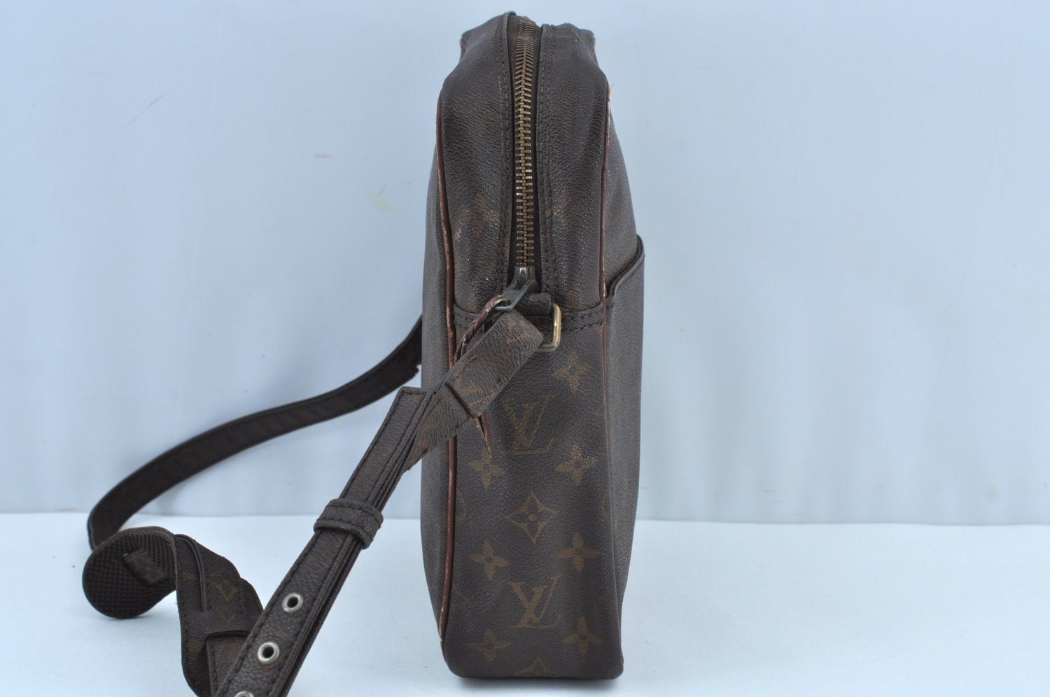 Auth Louis Vuitton Monogram Petit Marceau Shoulder Cross Bag Old Model LV K9187