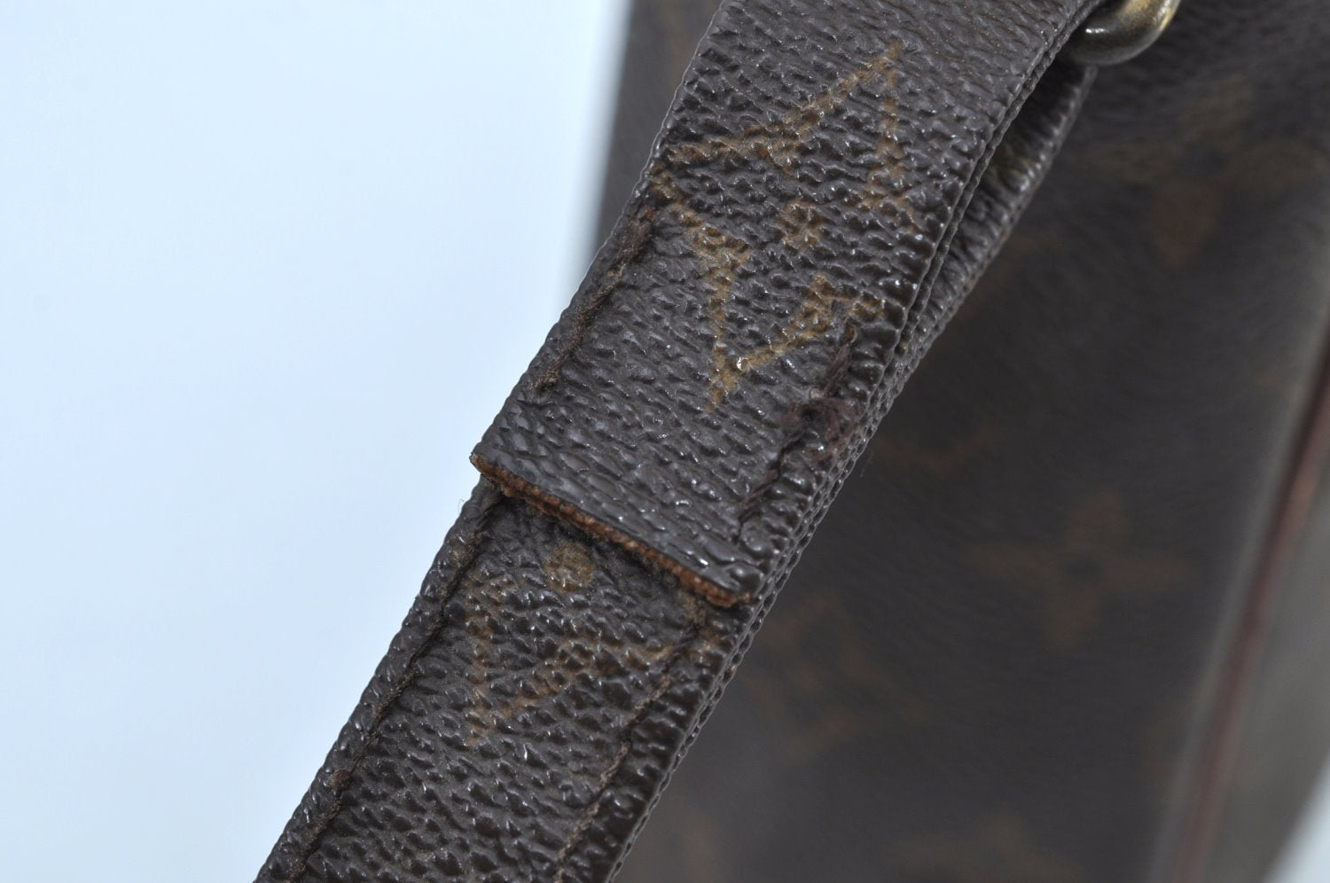 Auth Louis Vuitton Monogram Petit Marceau Shoulder Cross Bag Old Model LV K9187