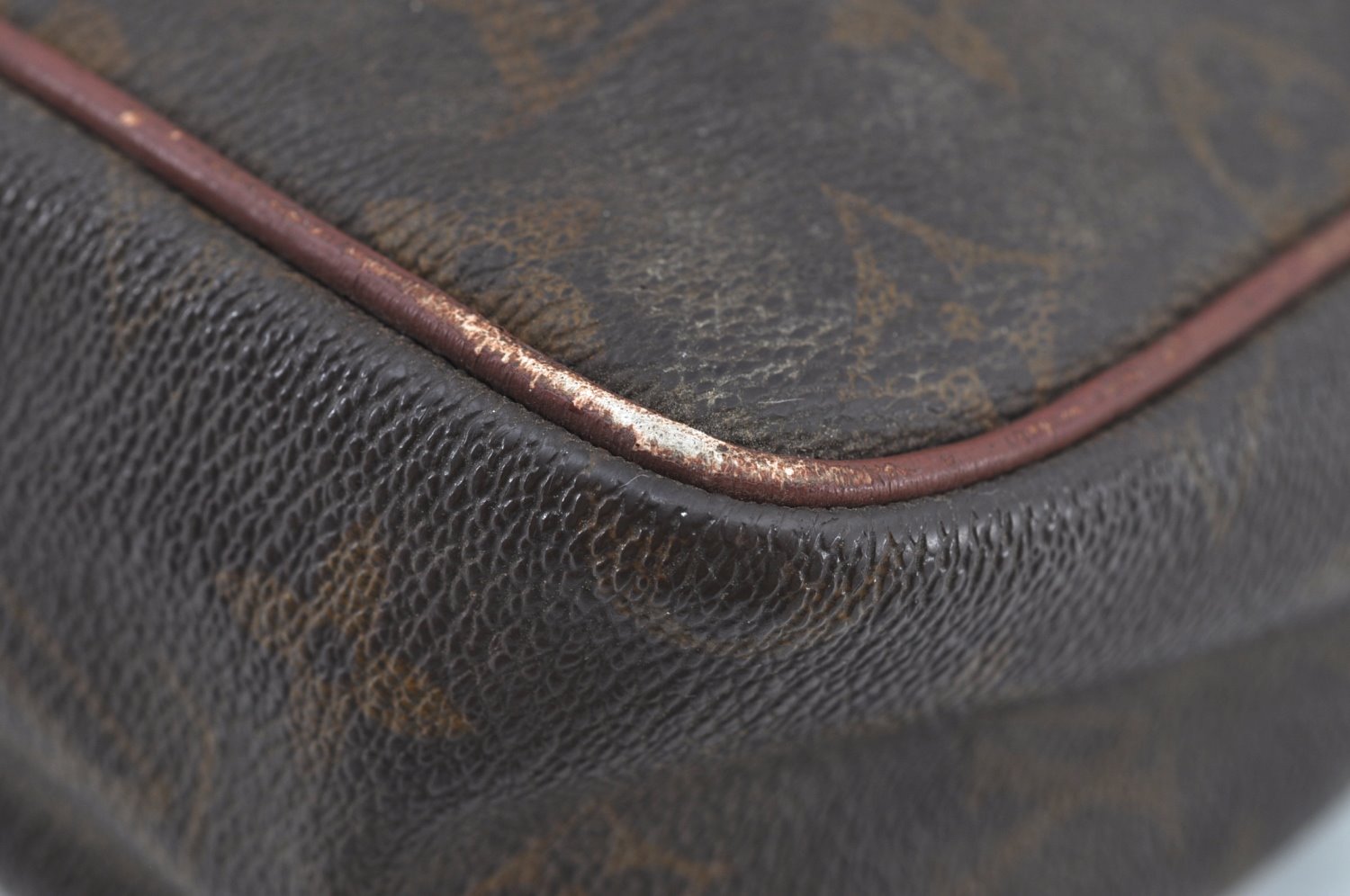 Auth Louis Vuitton Monogram Petit Marceau Shoulder Cross Bag Old Model LV K9187