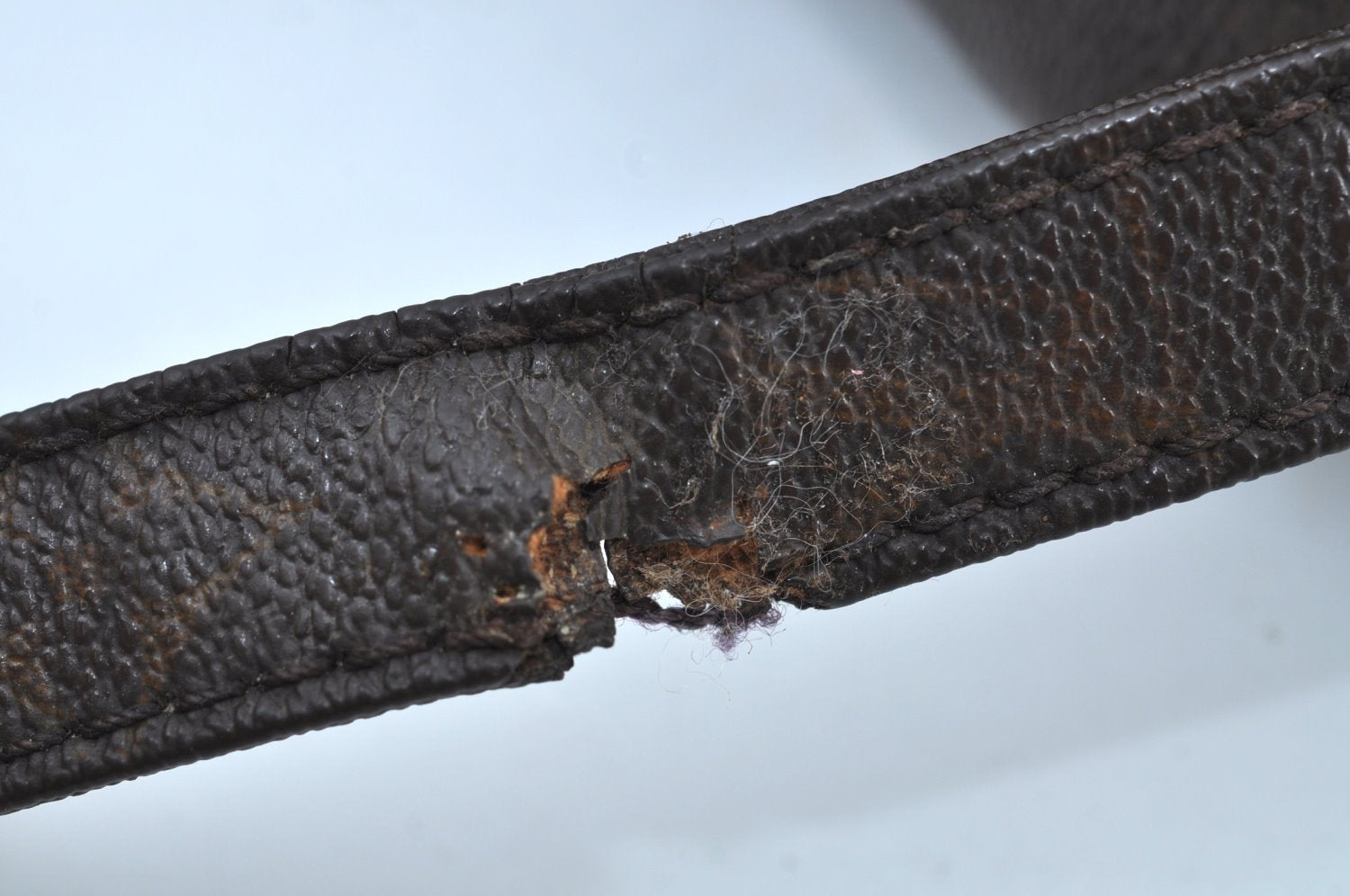 Auth Louis Vuitton Monogram Petit Marceau Shoulder Cross Bag Old Model LV K9187