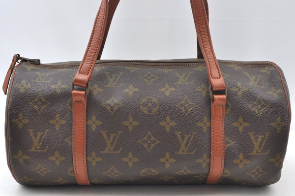 Authentic Louis Vuitton Monogram Papillon 30 Hand Bag Old Model LV K9189