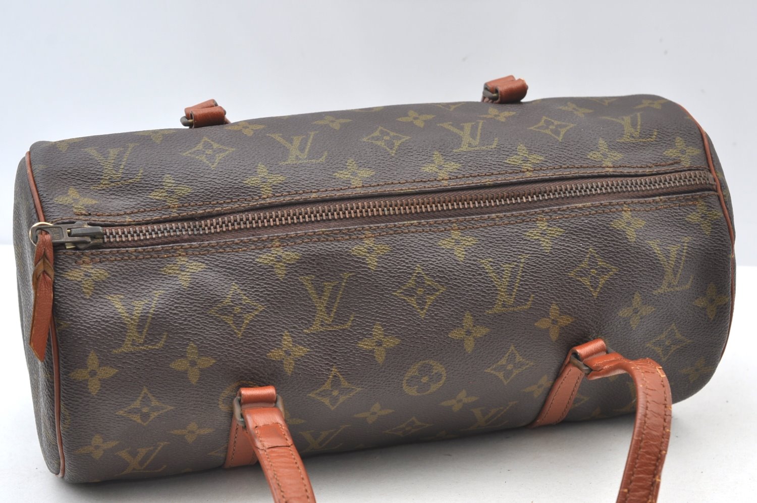 Authentic Louis Vuitton Monogram Papillon 30 Hand Bag Old Model LV K9189
