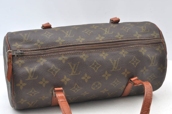 Authentic Louis Vuitton Monogram Papillon 30 Hand Bag Old Model LV K9189