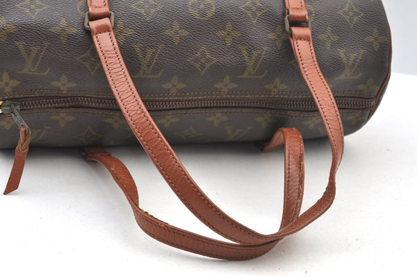 Authentic Louis Vuitton Monogram Papillon 30 Hand Bag Old Model LV K9189
