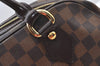 Authentic Louis Vuitton Damier Duomo Hand Boston Bag Purse N60008 LV K9190