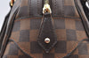 Authentic Louis Vuitton Damier Duomo Hand Boston Bag Purse N60008 LV K9190