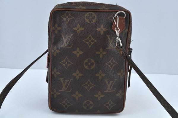 Authentic Louis Vuitton Monogram Amazone Shoulder Cross Bag Old Model Junk K9193