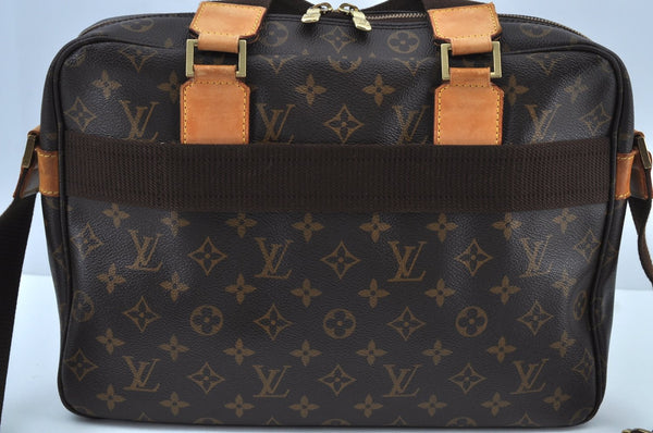 Authentic Louis Vuitton Monogram Sac Bosphore 2Way Hand Bag M40043 LV K9195