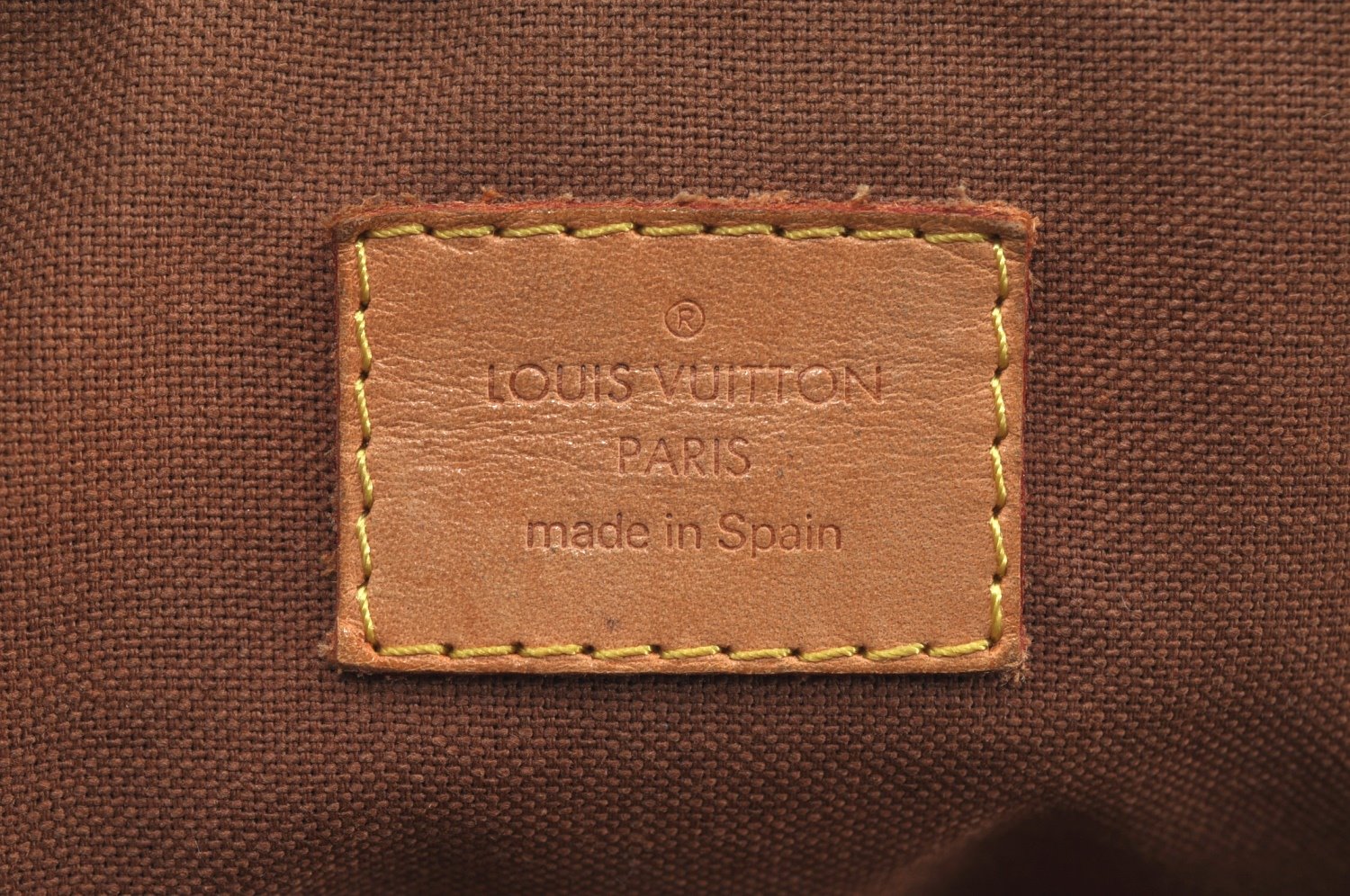 Authentic Louis Vuitton Monogram Sac Bosphore 2Way Hand Bag M40043 LV K9195