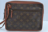 Authentic Louis Vuitton Monogram Pochette Sport Clutch Hand Bag Old Model K9198