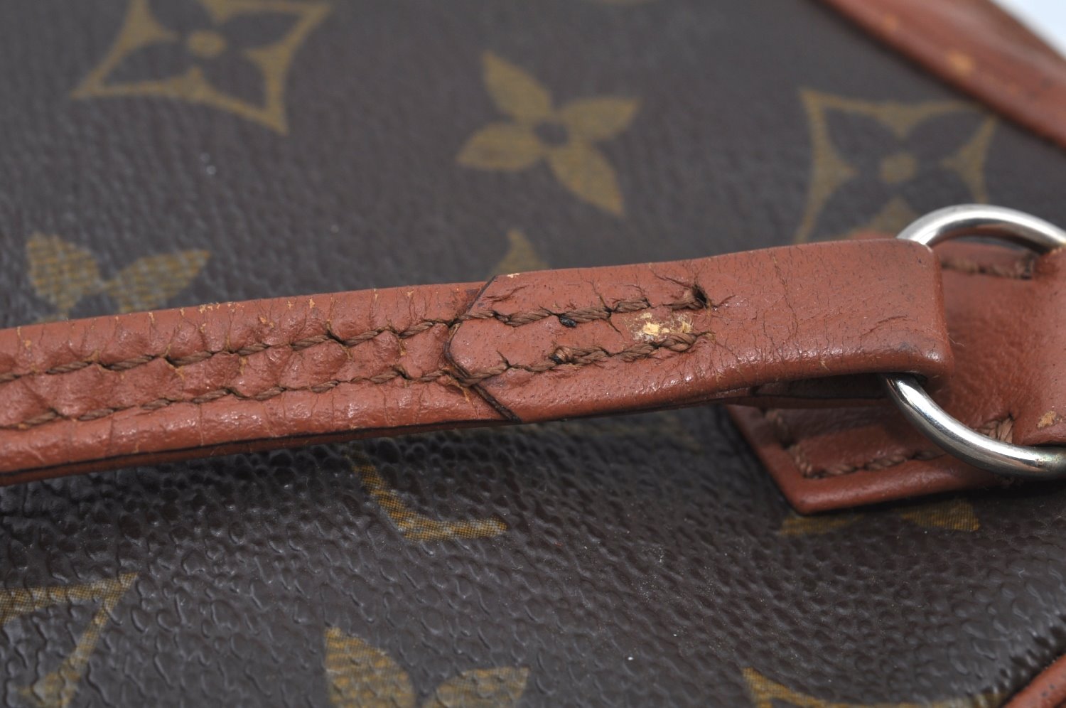 Authentic Louis Vuitton Monogram Pochette Sport Clutch Hand Bag Old Model K9198