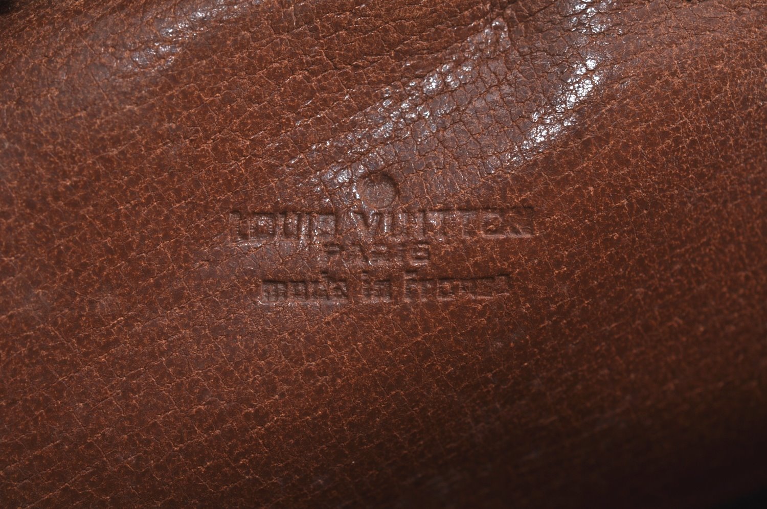 Authentic Louis Vuitton Monogram Pochette Sport Clutch Hand Bag Old Model K9198