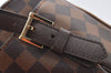 Authentic Louis Vuitton Damier Belem MM Shoulder Hand Bag Purse N51174 LV K9200