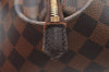 Authentic Louis Vuitton Damier Belem MM Shoulder Hand Bag Purse N51174 LV K9200