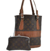 Authentic Louis Vuitton Monogram Bucket PM Shoulder Tote Bag USA Model LV K9202