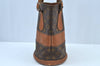 Authentic Louis Vuitton Monogram Bucket PM Shoulder Tote Bag USA Model LV K9202