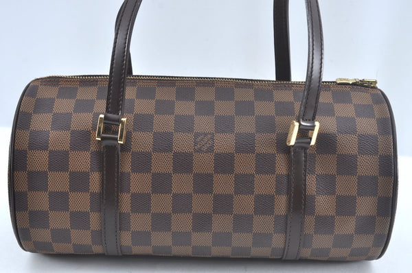 Authentic Louis Vuitton Damier Papillon 30 Hand Bag Purse N51303 LV K9204