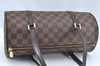 Authentic Louis Vuitton Damier Papillon 30 Hand Bag Purse N51303 LV K9204