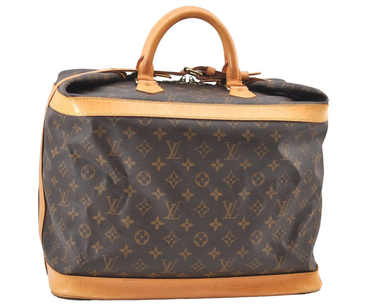 Authentic Louis Vuitton Monogram Cruiser Bag 40 Travel Hand Bag M41139 LV K9207