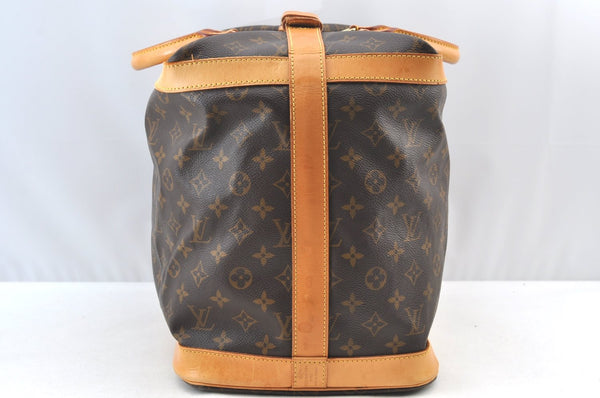 Authentic Louis Vuitton Monogram Cruiser Bag 40 Travel Hand Bag M41139 LV K9207