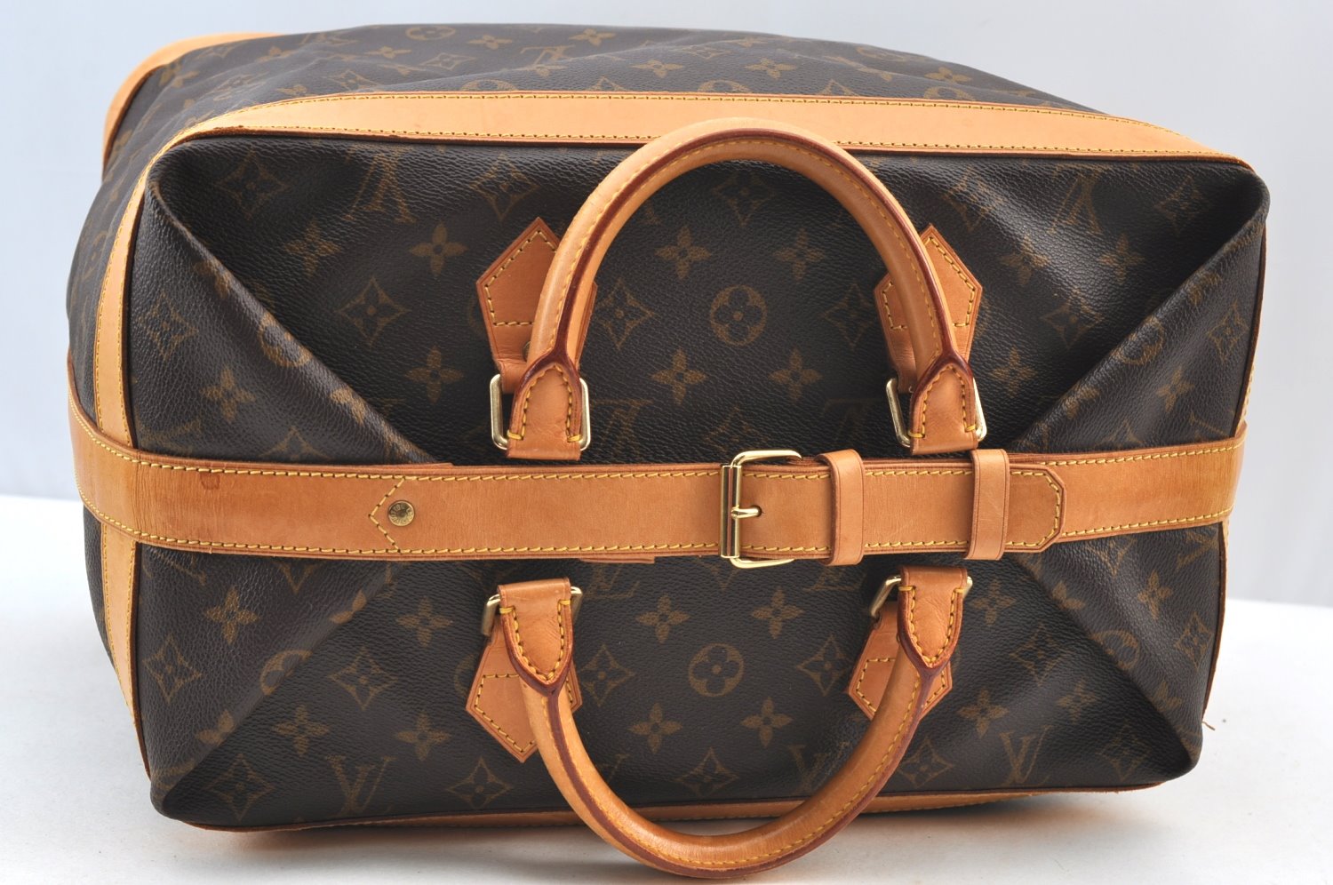 Authentic Louis Vuitton Monogram Cruiser Bag 40 Travel Hand Bag M41139 LV K9207