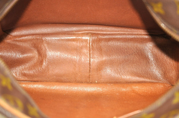 Authentic Louis Vuitton Monogram Nile Shoulder Cross Body Bag Old Model LV K9209