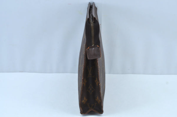 Auth Louis Vuitton Monogram Poche Toilette 26 Cosmetics Pouch Old Model LV K9212
