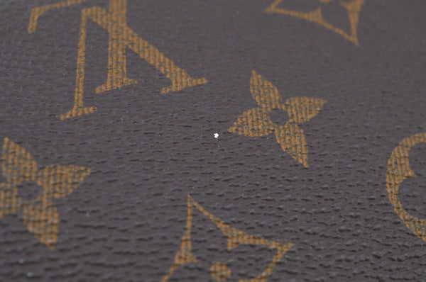 Auth Louis Vuitton Monogram Poche Toilette 26 Cosmetics Pouch Old Model LV K9212