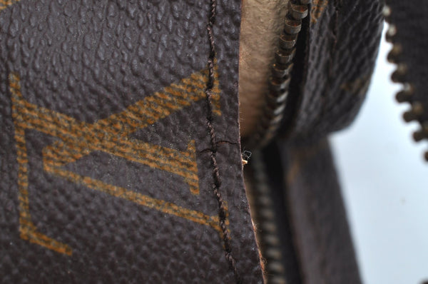 Auth Louis Vuitton Monogram Poche Toilette 26 Cosmetics Pouch Old Model LV K9212