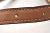 Authentic GUCCI Web Sherry Line Micro GG Shoulder Bag Canvas Leather Brown K9213