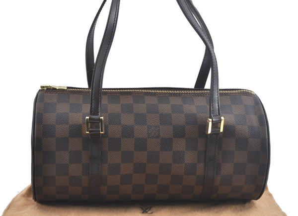 Authentic Louis Vuitton Damier Papillon 30 Hand Bag Purse N51303 LV K9215