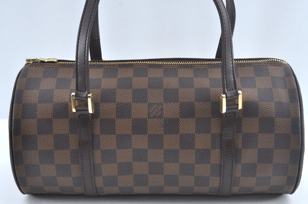 Authentic Louis Vuitton Damier Papillon 30 Hand Bag Purse N51303 LV K9215