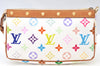 Louis Vuitton Monogram Multicolor Pochette Accessoires Pouch White Box K9217