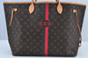 Authentic Louis Vuitton Mon Monogram Neverfull GM Shoulder Tote Bag LV K9221