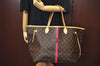 Authentic Louis Vuitton Mon Monogram Neverfull GM Shoulder Tote Bag LV K9221