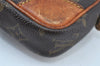 Auth Louis Vuitton Monogram Marly Dragonne PM Clutch Hand Bag Old Model LV K9222