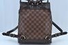 Authentic Louis Vuitton Damier Soho Backpack N51132 LV K9223