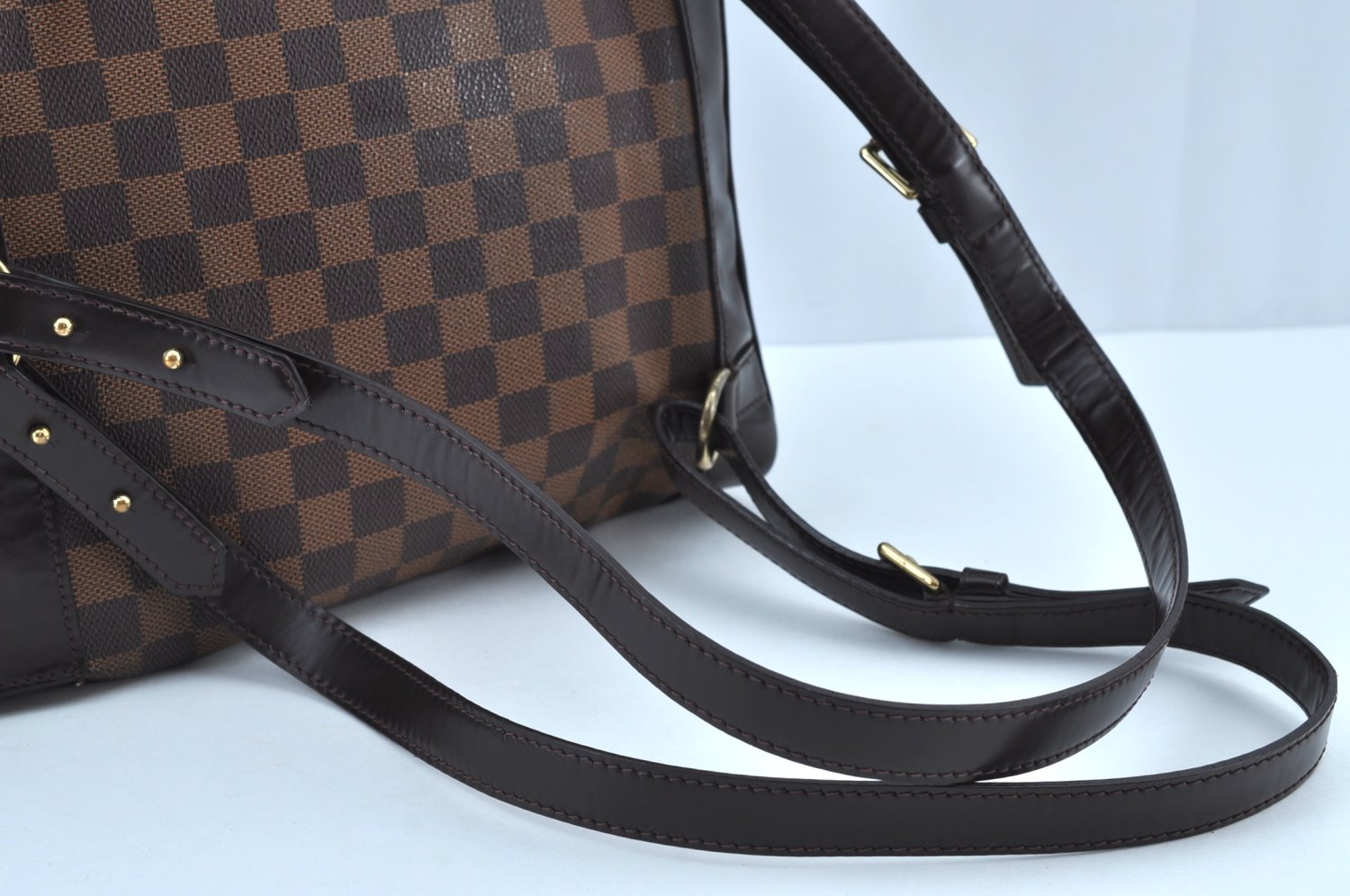 Authentic Louis Vuitton Damier Soho Backpack N51132 LV K9223