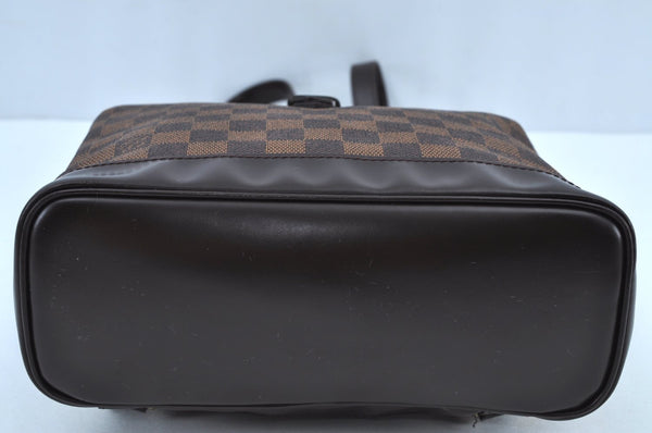 Authentic Louis Vuitton Damier Soho Backpack N51132 LV K9223