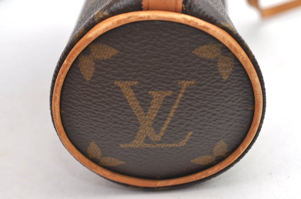 Authentic Louis Vuitton Monogram Papillon Pouch LV  K9226