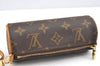 Authentic Louis Vuitton Monogram Papillon Pouch LV  K9226