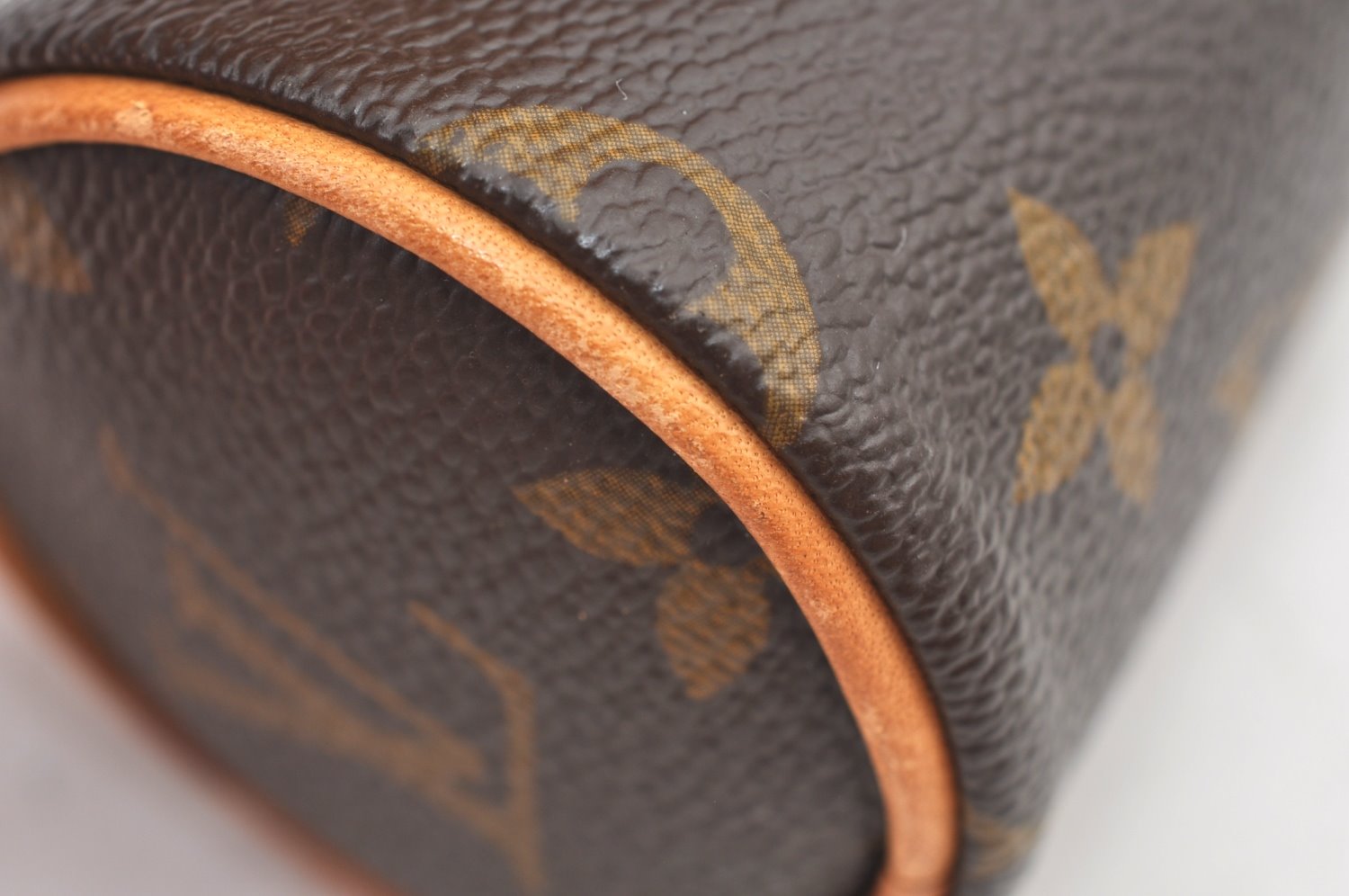 Authentic Louis Vuitton Monogram Papillon Pouch LV  K9226