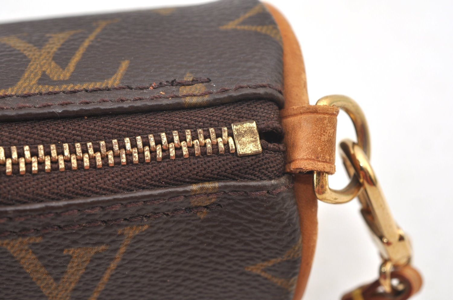 Authentic Louis Vuitton Monogram Papillon Pouch LV  K9226