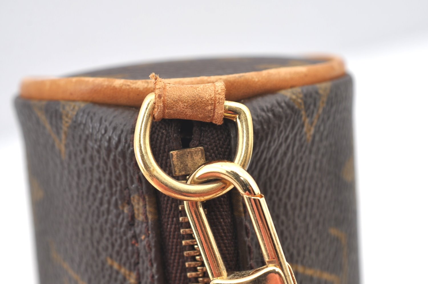 Authentic Louis Vuitton Monogram Papillon Pouch LV  K9226